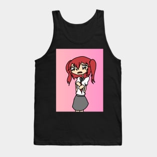 Ruby Kurosawa; Pink BG Tank Top